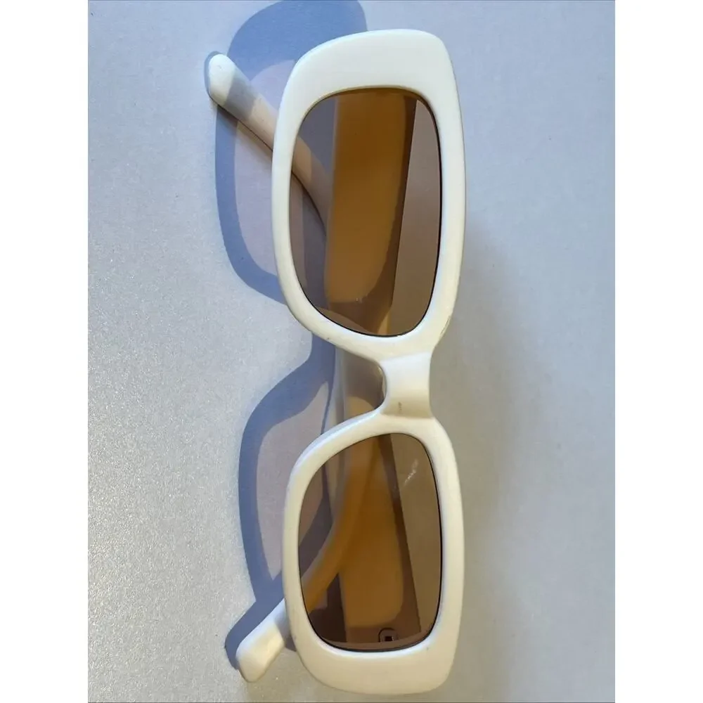 Arvo Sunglasses White Frames Unisex Shades Deadstock Mens Womens Made In USA